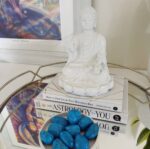 Blue Howlite Tumbled Stone