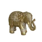 Elephant Gold and White - Image 3