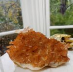 Tangerine Quartz Clusters