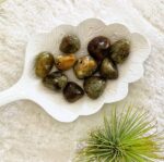 Green Garnet Tumbled Stone