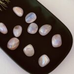 Rose Quartz Aura Tumbled Stone - Image 2