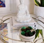 Cats Eye Green Tumbled Stone - Image 4