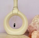 Black Tourmaline Double Terminated Pendant