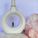 Malachite Double Terminated Pendant