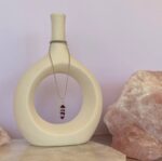 Fluorite Double Terminated Pendant 40mm