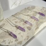 Amethyst Double Terminated Pendant 40mm - Image 3