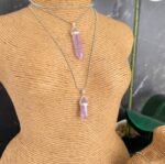 Amethyst Double Terminated Pendant 40mm - Image 4