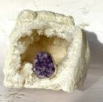 Amethyst Druzy Ring