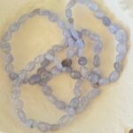 Blue Howlite Bead Bracelet 6mm - Image 5