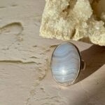 Blue Lace Agate Ring - Image 2