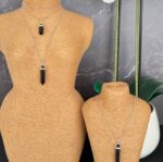 Black Tourmaline Double Terminated Pendant - Image 3