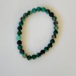 Chrysocolla Bead Bracelet 6mm - Image 3