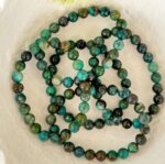 Chrysocolla Bead Bracelet 8mm - Image 2