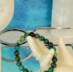 Chrysocolla Bead Bracelet 8mm