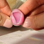 Druzy Agate Ring Pink - Image 3