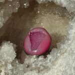 Druzy Agate Ring Pink