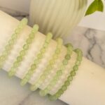 Jade Bead Bracelet 6mmf - Image 3