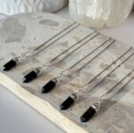 Black Tourmaline Double Terminated Pendant - Image 5