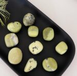 Serpentine With Pyrite Tumbled Stone - Image 2