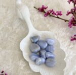 Blue Lace Agate Tumbled Stone - Image 3