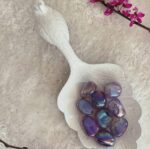 Aura Amethyst Tumbled Stone