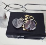 Botswana Agate Heart - Image 4