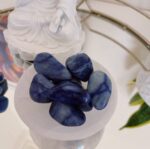 Blue Quartz Tumbled Stone - Image 4