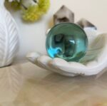 Aqua Obsidian Sphere