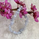 Blue Lace Agate Pebble Bracelet - Image 3