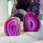 Pink Agate Geode
