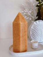 Orange Calcite Extra Large Point - Image 3