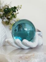 Aqua Obsidian Sphere