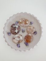 Flower Agate Flat Stone