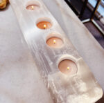 Selenite 5 hole Candle Holder - Image 4