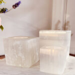 Selenite Cube Candle Holders - Image 3