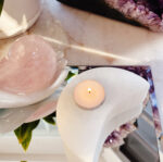 Selenite Moon Candle Holder - Image 4