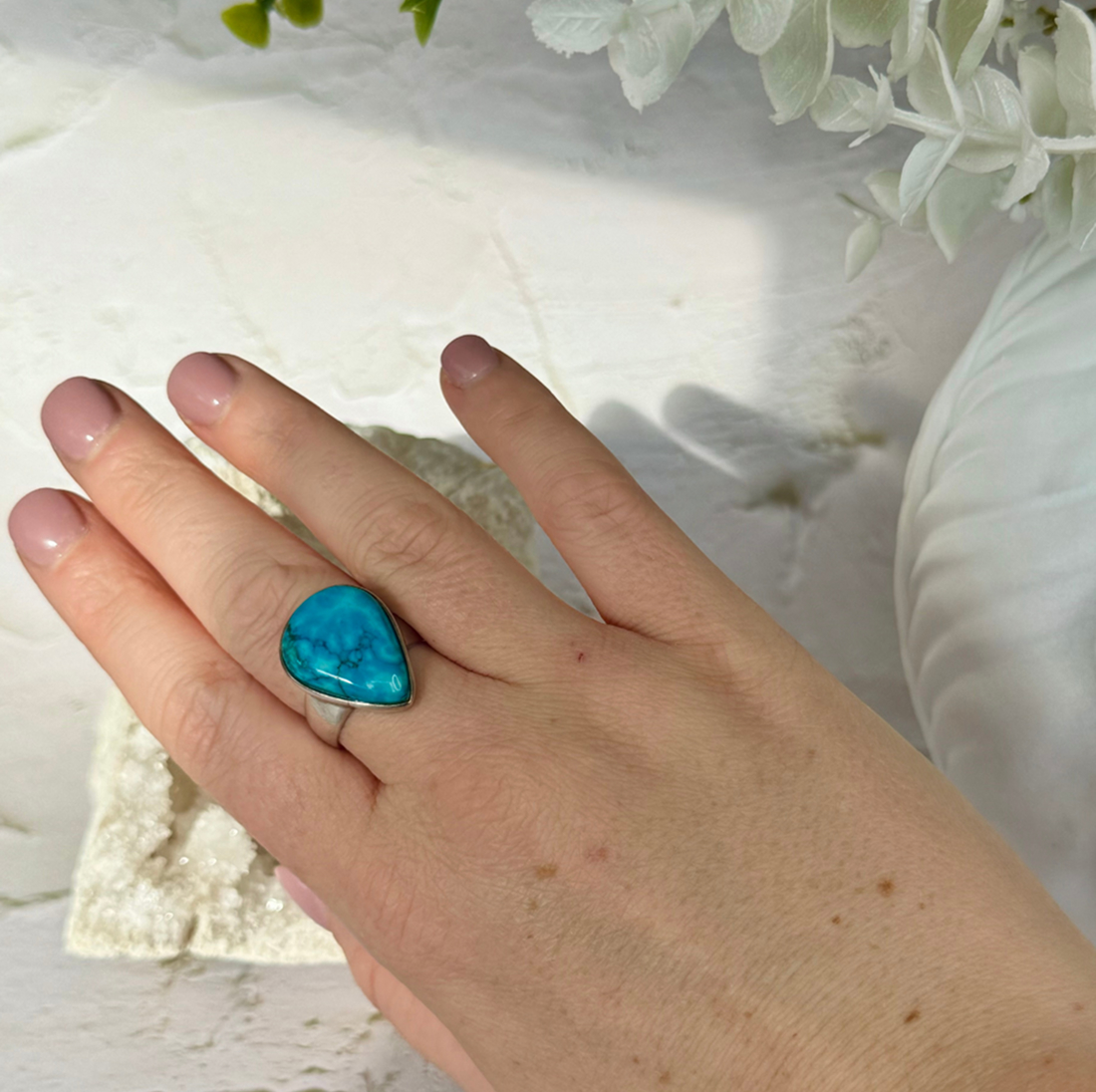 TURRIN003 Turquoise Ring - Image 1