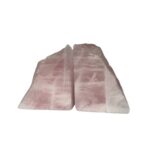 Rose Quartz Bookends