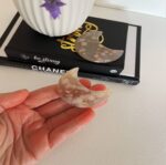 Flower Agate Crescent Moon - Image 6