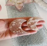 Flower Agate Crescent Moon - Image 2